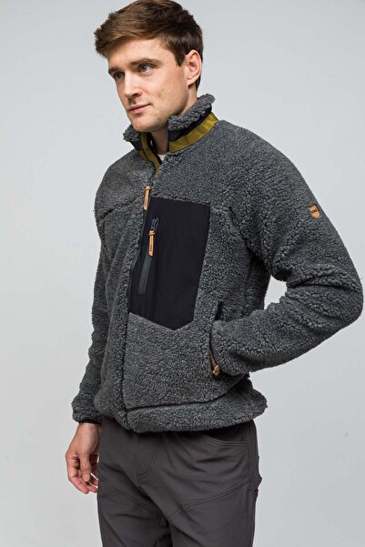Od Sportswear Sherpa Yün Ceket Lambswool - Antrasit