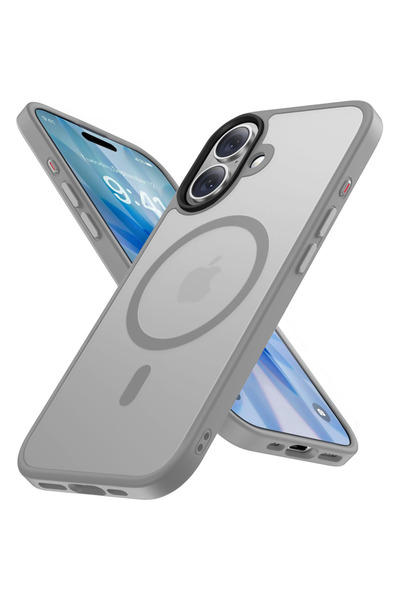 Casey Studios Husa Magsafe iPhone 17, Incarcare Wireless, Margini Ridicate, S...