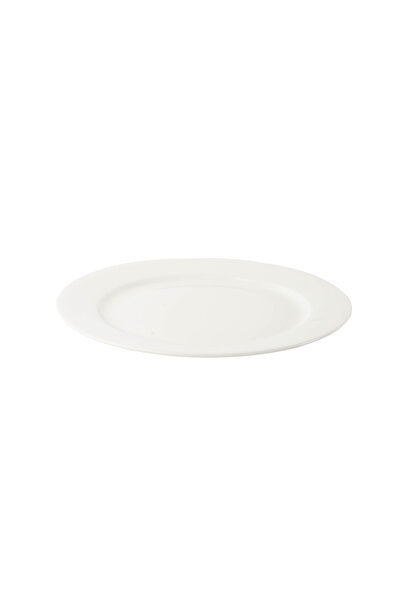 SQUALO Round porcelain serving dish – white