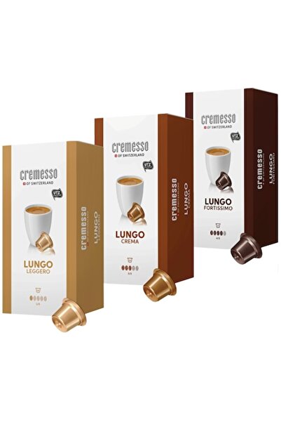 Cremesso Set capsule cafea Cremesso, Lungo Coffee 3 x 16 capsule, 270g
