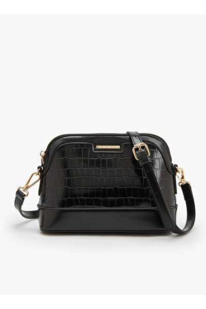 Flora Bella by Shoexpress Textured Crossbody Bag with Detachable Strap - D 8 cms