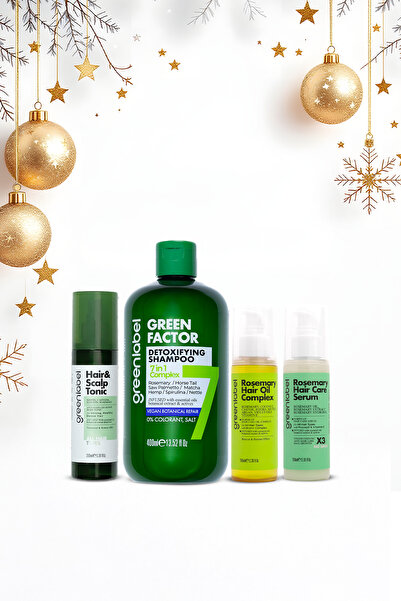 Greenlabel Biberiye Özlü Saç Bakım Seti