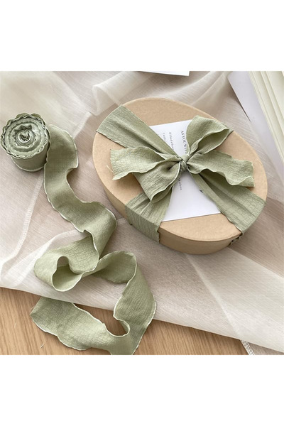 FridayIn 4 شرائط مطاطية مطوية عالية بطول 900 سم، مناسبة لتزيين الكيك، وعلب هد...