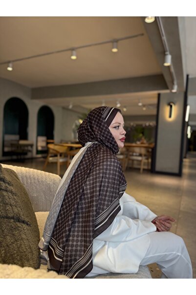 Emproyal Pamuk Şal – Kare Desenli, Dört Mevsim, Hafif ve Şık