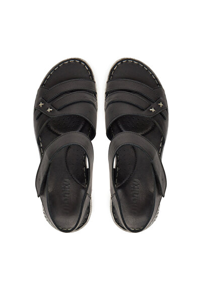 Manitu sandale femei Schwarz 01 910145