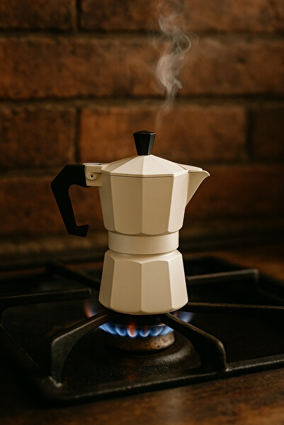 Chefstar ماكينة تحضير القهوة الموكا الحديثة - 3 أكواب