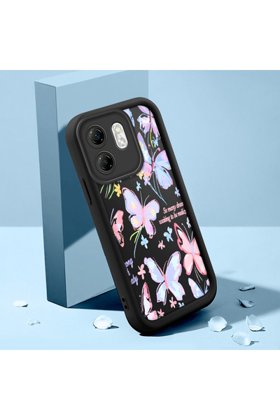 Hontinga حافظة هاتف بسيطة مضادة للسقوط من السيليكون الناعم المتوافق مع هاتف I...