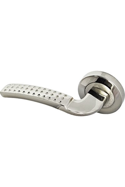 Selim Yapı Çelik Kapı Kolu Açma Tutma Kulpu Rozetli Çelik Kapı,Oda ve Yangın Kolu (Sol Yön)