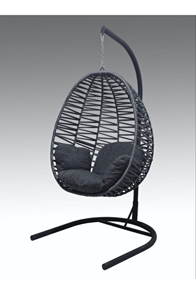 FYAQA HOME Armut Salıncak Tek Kişilik Makrome İp Salıncak