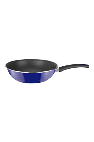 MAGEFESA -Marseille wok pan, aluminum, 30x9 cm, blue