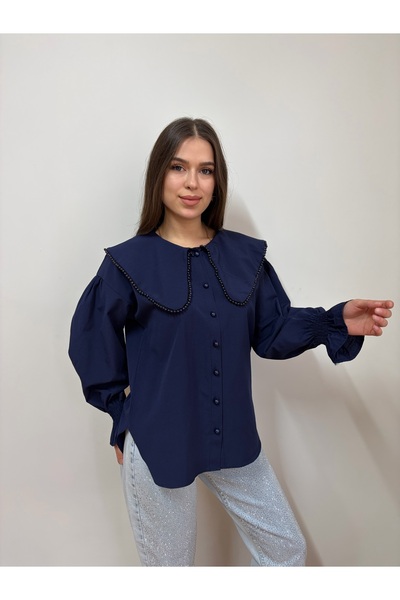 Nazline Baby Collar Shirt