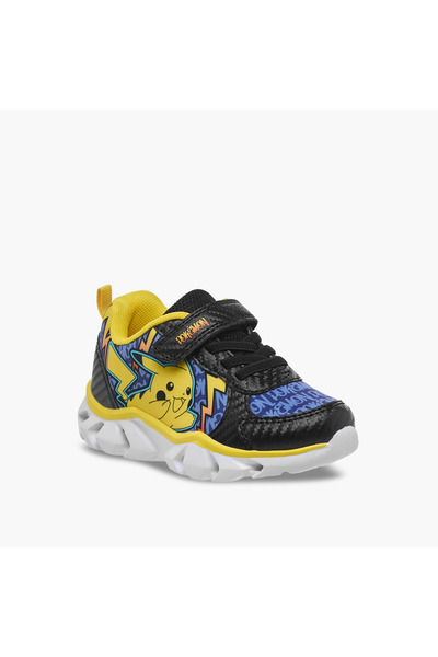 Pokemon أحذية رياضية مضيئة للكاحل للأولاد