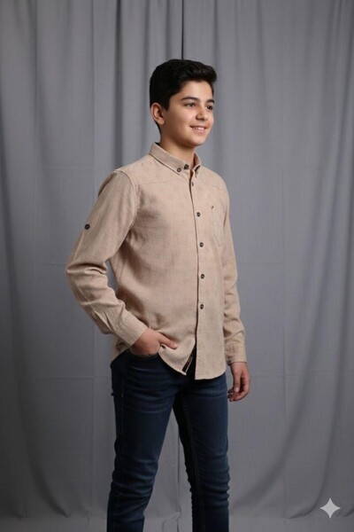 NARDANLI Kids Boy's Shirt