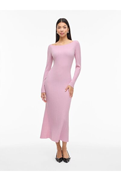 VILA Strickkleid VILUCCA Maxi