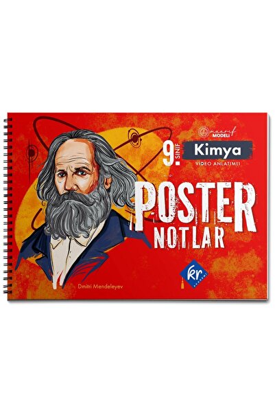 KR Akademi Yayınları 9. Sınıf Maarif Modeli Kimya Poster Notlar