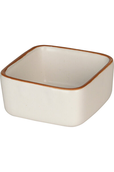 Excellent Houseware mini serving bowl, ceramic, 7x7x4 cm, white