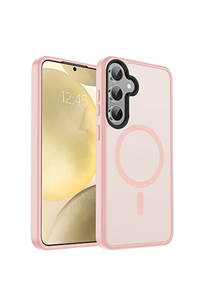 Casey Studios Husa Magsafe Samsung Galaxy S24 Plus, Incarcare Wireless, Margi...