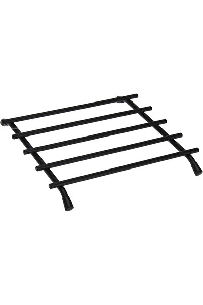 Excellent Houseware βάση για γλάστρες, ατσάλινη, 20x20 εκ., μαύρη