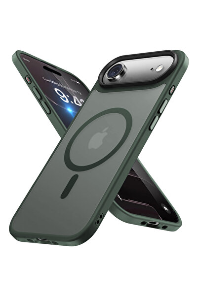 Casey Studios Husa Magsafe iPhone 17 Air, Incarcare Wireless, Margini Ridicat...