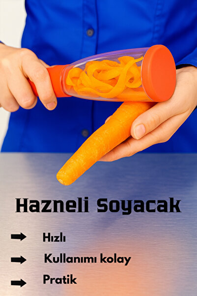 Eco Lounge Hazneli Pratik Sebze ve Meyve Soyacağı – Soyma Hazneli, Kullanımı ...
