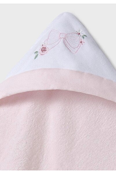 MAYORAL COTTON BABY TOWEL WITH POLKA DOT