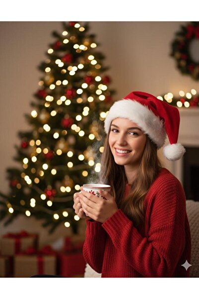 DODOMAR Новогодишна шапка от кадифе с ресни Ultra Luxury