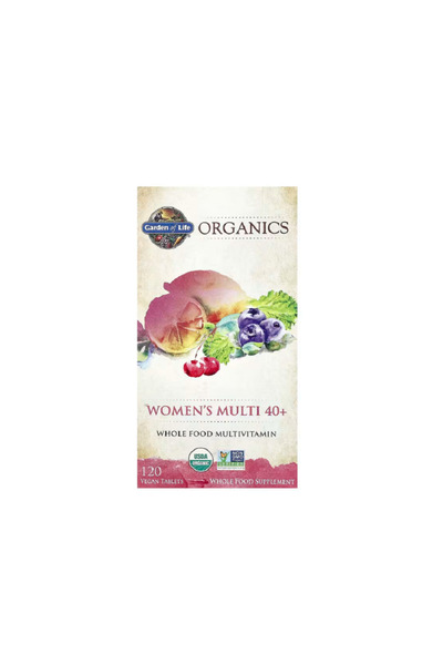 GARDEN OF LIFE Women's Multi 40+ 120 Tablets -