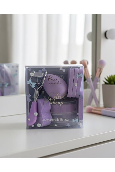 stainless steell Makyaj Seti Kirpik Kıvırıcılı