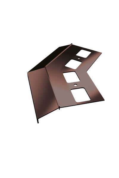 Renoplast Colț exterior 135° pentru profile K100, bronz RAL 8019