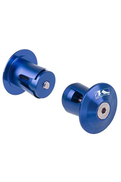 M-wave Handlebar plugs M-Wave, aluminium, blue