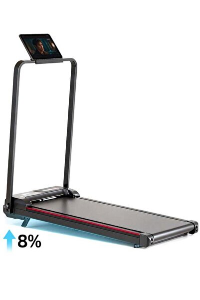 Favarey 2.0 HP Foldable Walking Pad Treadmill with 8% Incline