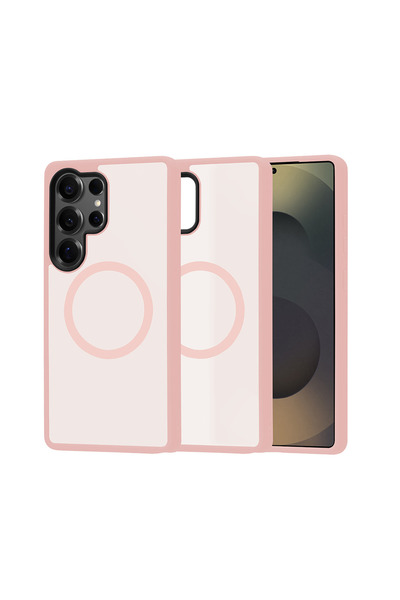 Casey Studios Husa Magsafe Samsung Galaxy S25 Ultra, Incarcare Wireless, Marg...