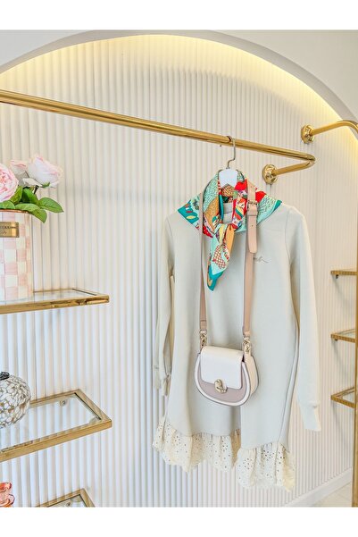 REIZ Hijab Tunic with Embroidered Hem Detail