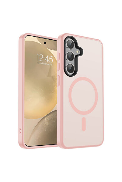 Casey Studios Husa Magsafe Samsung Galaxy S25, Incarcare Wireless, Margini Ri...