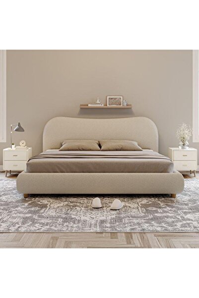 Abdo1996 سرير شانيل بيج منحني