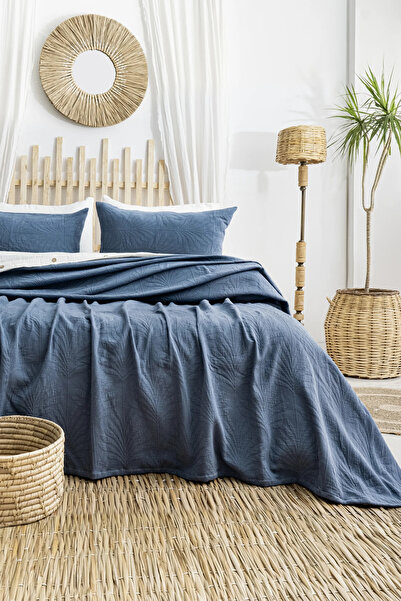 Şaheser Home Collection Σετ κουβερλί Silvia Jacquard, 100% βαμβακερό ύφασμα ζ...