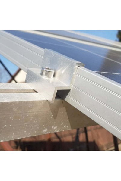 Admira Systems Set de 4 cleme de capăt din aluminiu pentru panouri solare fotovoltaice de 35 mm