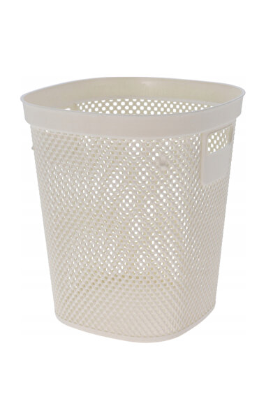 Excellent Houseware laundry basket, polypropylene, 26x26x30 cm, 12.5 l, white