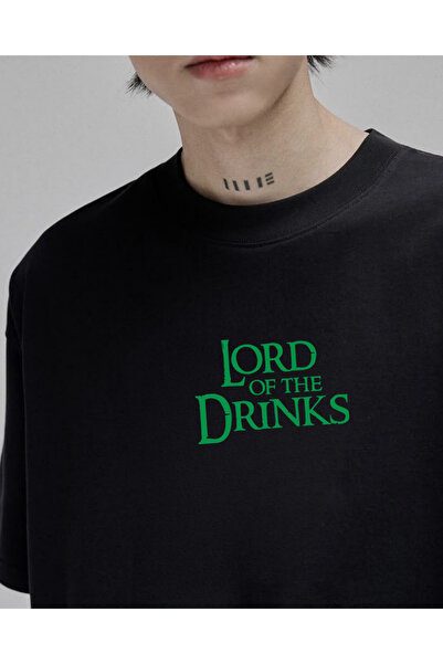 Baskılı Oversize Unisex T-shirt