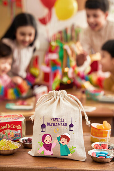 ÇANTAPAK Bayrama Özel Harçlık Kesesi / Bayram Harçlığı Kesesi 10x15 (5 Adet) Model-27