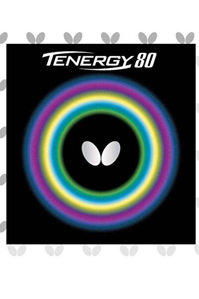BUTTERFLY Tenergy 80 Table Tennis Rubber Inverted Black 2.1mm