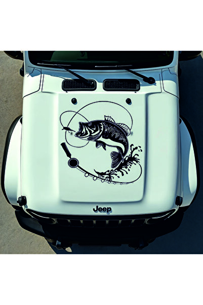 StickITsibiu Fishing Therapy – Autocolant Auto 4×4 Off-Road – Dimensiuni 80x7...