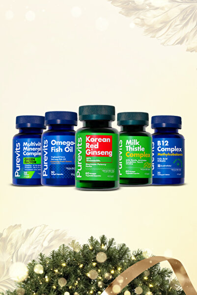 Purevits مجموعة مستخلصات الأعشاب والفيتامينات