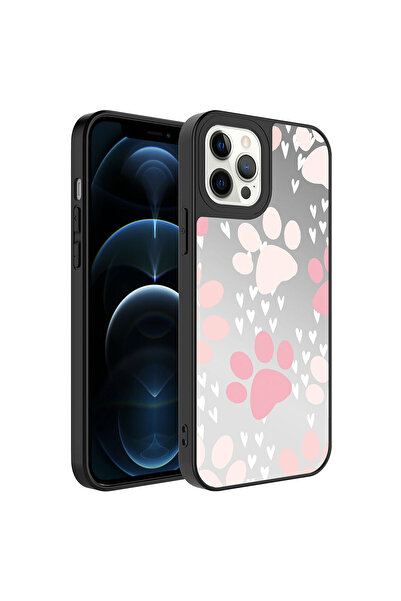 Sionel حافظة SNEL Mirror اللامعة المتوافقة مع هاتف iPhone 12 Pro Max مع حماية...