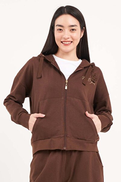 Lee Cooper Women's sweatshirt with zipper and hood