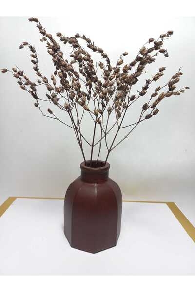 emilysamy Decorative Minimal Vase, Home and Office Gift Accessory, Flower Holder Antiquity Gold