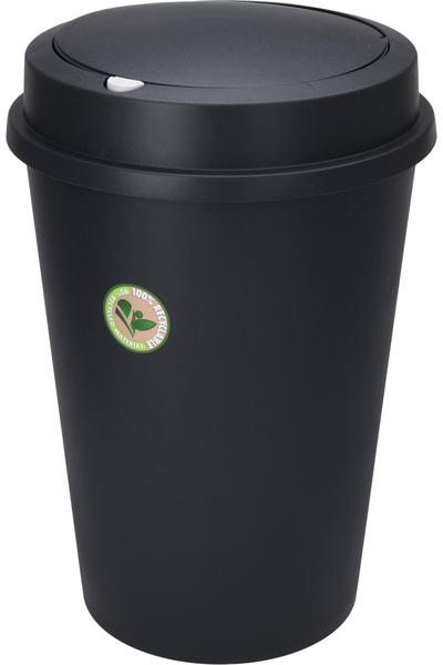 Excellent Houseware waste bin, polypropylene, 40x58 cm, 47 l, anthracite