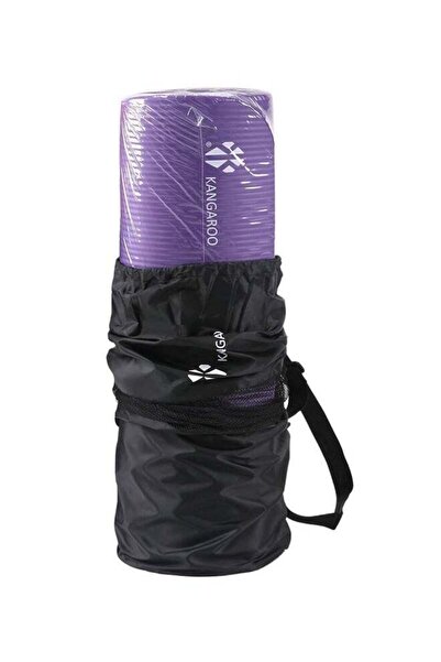 Generic Kangroo 1.5cm High-Density Non-Slip Yoga Mat with Carry Strap and Bac...