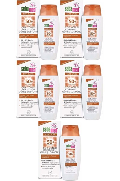 Sebamed لوشن واقي من الشمس متعدد الاستخدامات بعامل حماية 50+ سعة 150 مل (مجمو...
