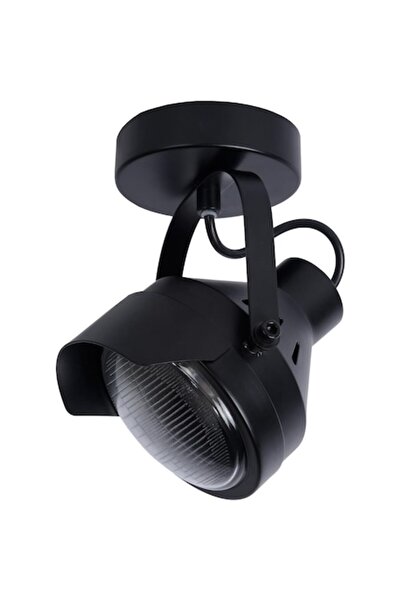 HOZRO Spotlight, Steel, 35W Max, Adjustable, Black